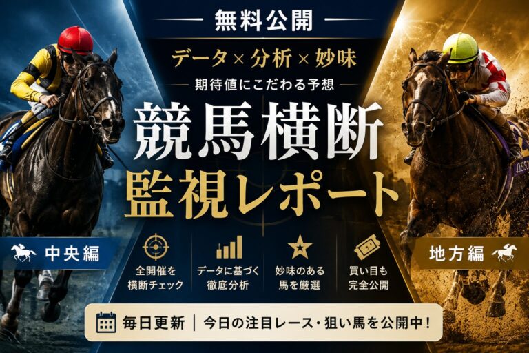 【地方競馬横断監視レポート #2】5戦全敗で回収率0％｜勝った翌日に大敗した原因と反省点【2026年6月28日】